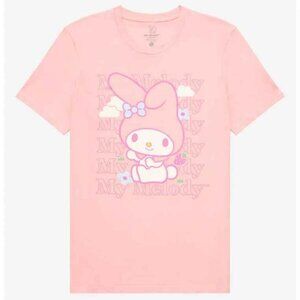 Retired! My Melody Flowers Boyfriend Fit T-Shirt